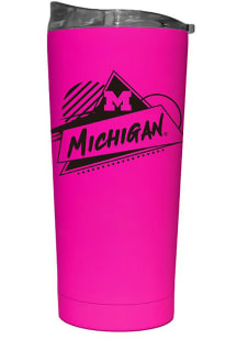Michigan Wolverines 20oz Electric Rad Stainless Steel Tumbler - Yellow