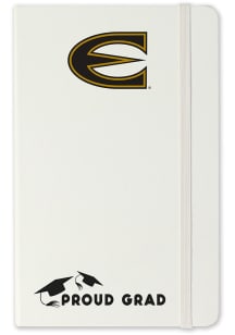 Emporia State Hornets Proud Grad team logo Notebook and Folder - White