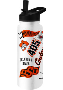 Oklahoma State Cowboys 34oz Native Quencher Stainless Steel Bottle