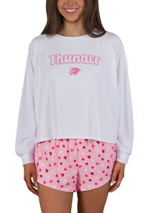 Concepts Sport Oklahoma City Thunder Womens Pink Lyric PJ Set