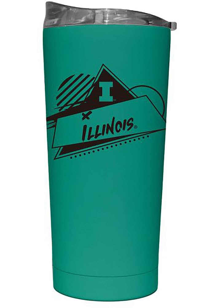 Illinois Fighting Illini 40oz Flipside Orange Stainless Steel