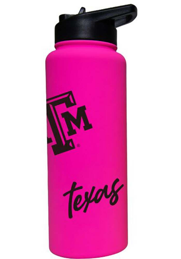 Texas Longhorns Quencher Logo Flip Top Water Bottle