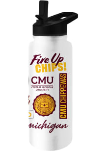 Central Michigan Chippewas 34oz Native Quencher Stainless Steel Bottle