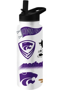 K-State Wildcats 34oz Native Quencher Stainless Steel Bottle