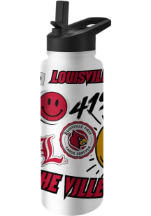Louisville Cardinals 34oz Native Quencher Stainless Steel Bottle