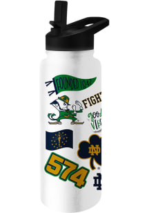 Notre Dame Fighting Irish 34oz Native Quencher Stainless Steel Bottle
