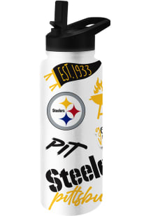 Pittsburgh Steelers 34oz Native Quencher Stainless Steel Bottle