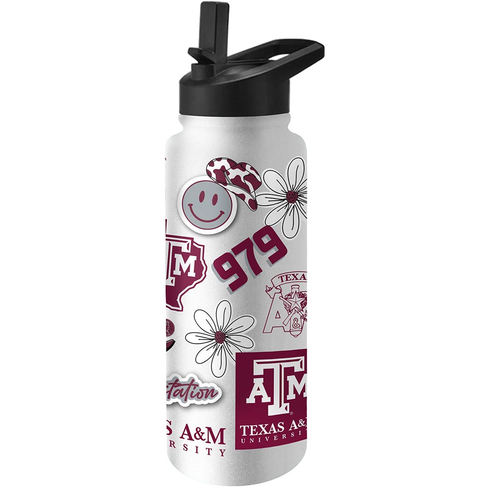 Water Bottle Julia Gash Illustrated Penn State University 24oz