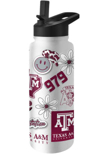 Texas A&amp;M Aggies 34oz Native Quencher Stainless Steel Bottle
