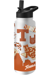 Texas Longhorns 34oz Native Quencher Stainless Steel Bottle