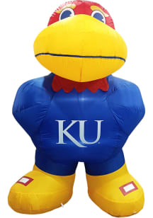 Kansas Jayhawks Blue Outdoor Inflatable 7ft Mascot