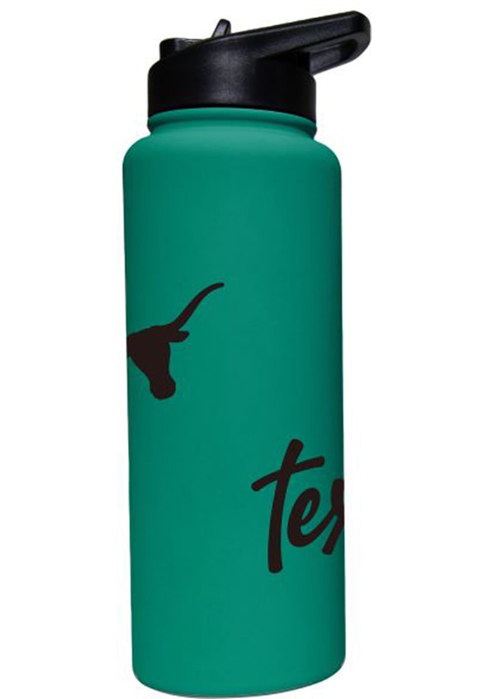 Texas Longhorns Quencher Logo Flip Top Water Bottle