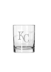 Kansas City Royals Frosted Logo Rock Glass