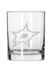 Dallas Stars 14oz Rock Glass