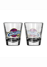 Cleveland Cavaliers 2oz Satin Etch Shot Glass