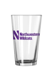 Northwestern Wildcats Wordmark Pint Glass