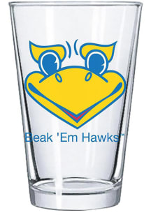 Kansas Jayhawks Beack em Hawks 16oz Pint Glass