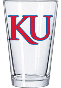 Kansas Jayhawks 16oz Pint Glass