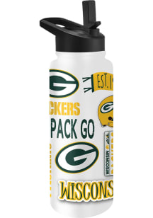 Green Bay Packers 34oz Native Quencher Stainless Steel Bottle