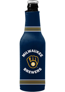 Milwaukee Brewers 12oz Bottle Crest Logo Coolie