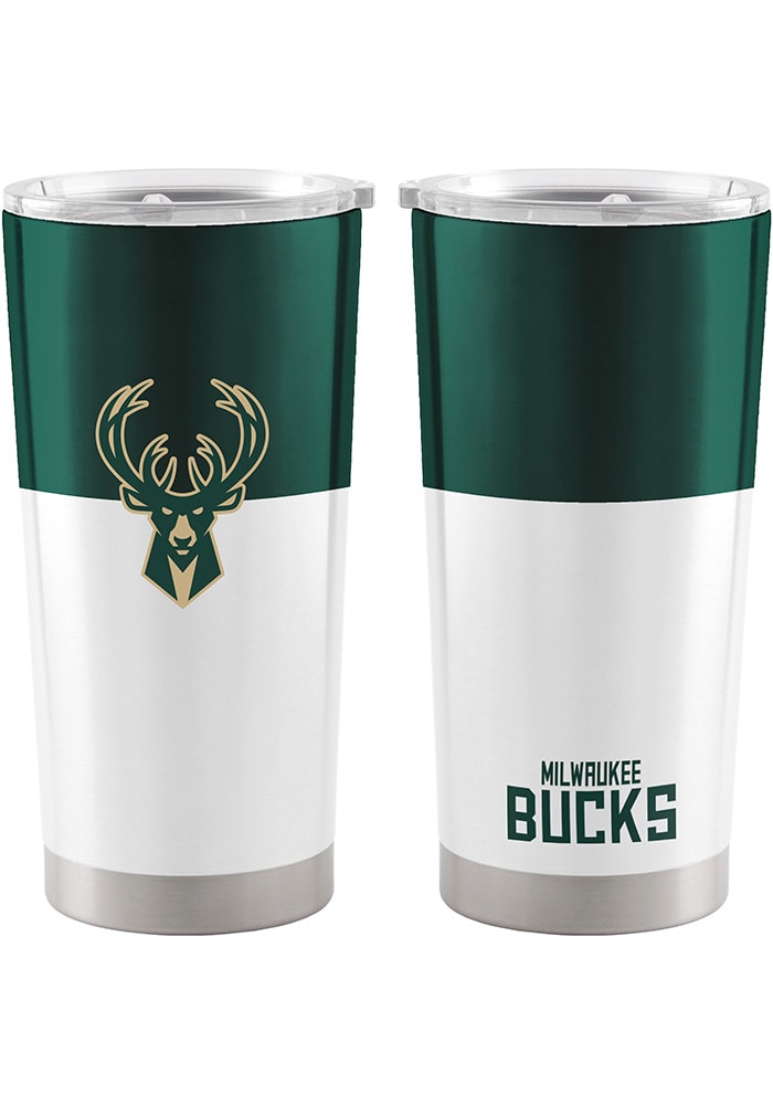 NBA Milwaukee Bucks 20oz Retro Stainless Steel Tumbler with Lid