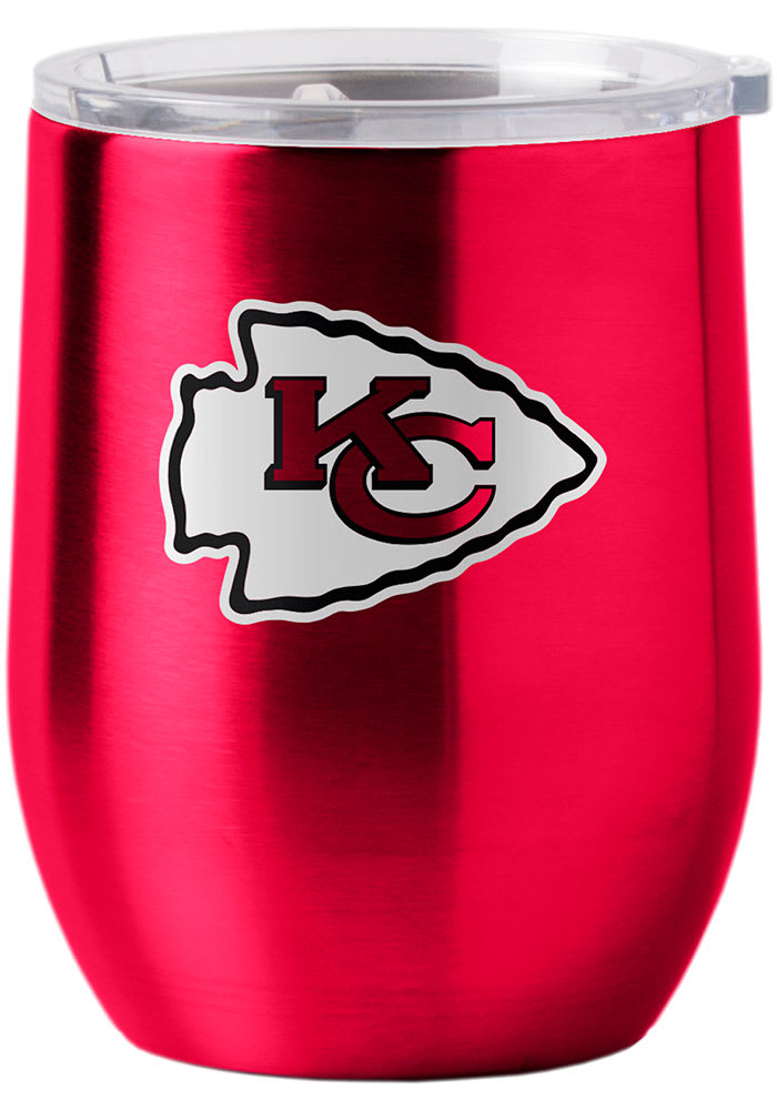 Kansas City Chiefs 16oz Curved Ultra Wine Stainless Steel Tumbler - Red