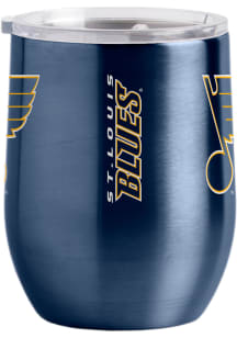 St Louis Blues 16oz Curved Ultra Wine Stainless Steel Stemless