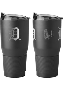 Detroit Tigers Powder Coated 30oz Ultra Stainless Steel Tumbler - Black