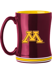 Maroon Minnesota Golden Gophers 14oz Relief Mug