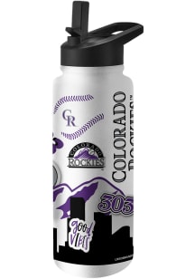 Colorado Rockies 34oz Native Quencher Stainless Steel Bottle