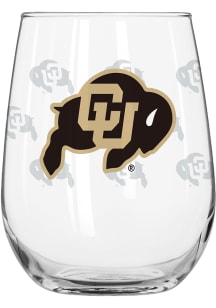 Colorado Buffaloes 16oz Gameday Curved Stemless Wine Glass