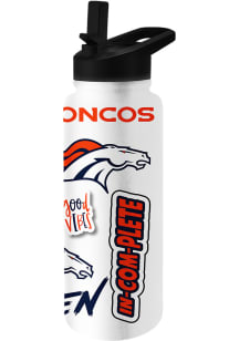 Denver Broncos 34oz Native Quencher Stainless Steel Bottle