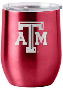 Texas A&amp;M Aggies 16oz Curved Ultra Wine Stainless Steel Stemless