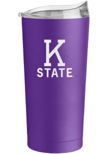 K-State Wildcats Vault 20oz Flipside Powder Coat Stainless Steel Tumbler - Purple