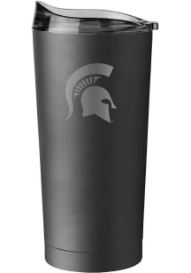 Michigan State Spartans 20oz Black Powder Coat Stainless Steel Tumbler - Black
