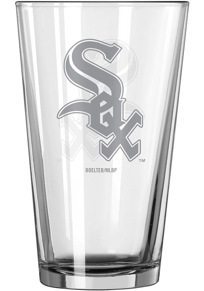 Chicago White Sox 16-Ounce Pint Glass & 4 Coasters Gift Set
