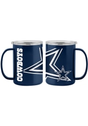 Dallas Cowboys 15oz Hype Ultra Mug Stainless Steel Tumbler - Blue