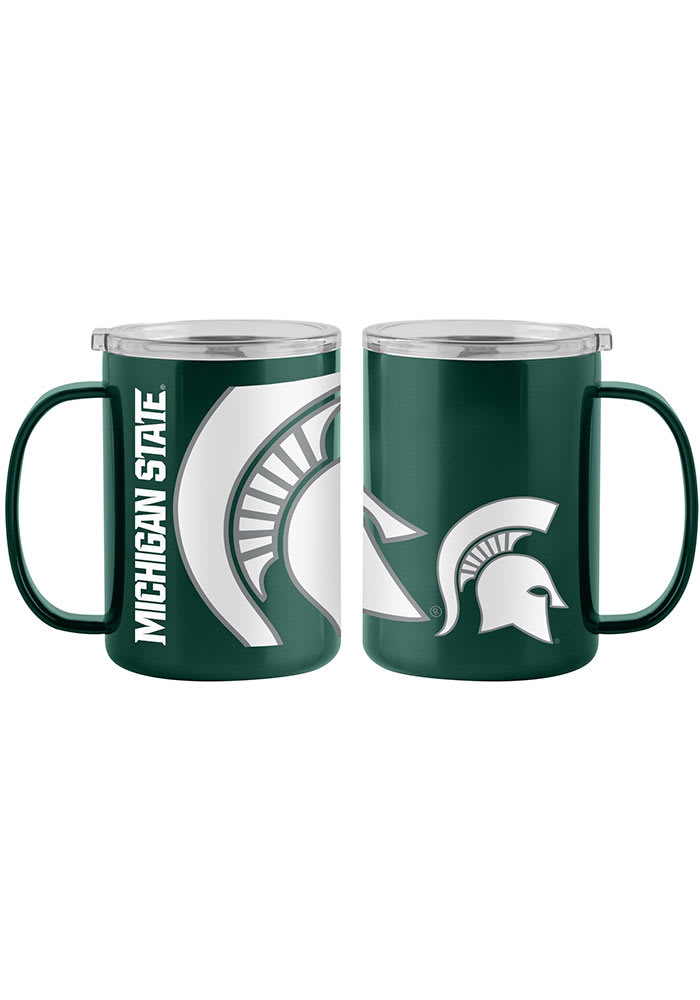 Michigan State Spartans 15oz Hype Ultra Mug Stainless Steel Tumbler - Green