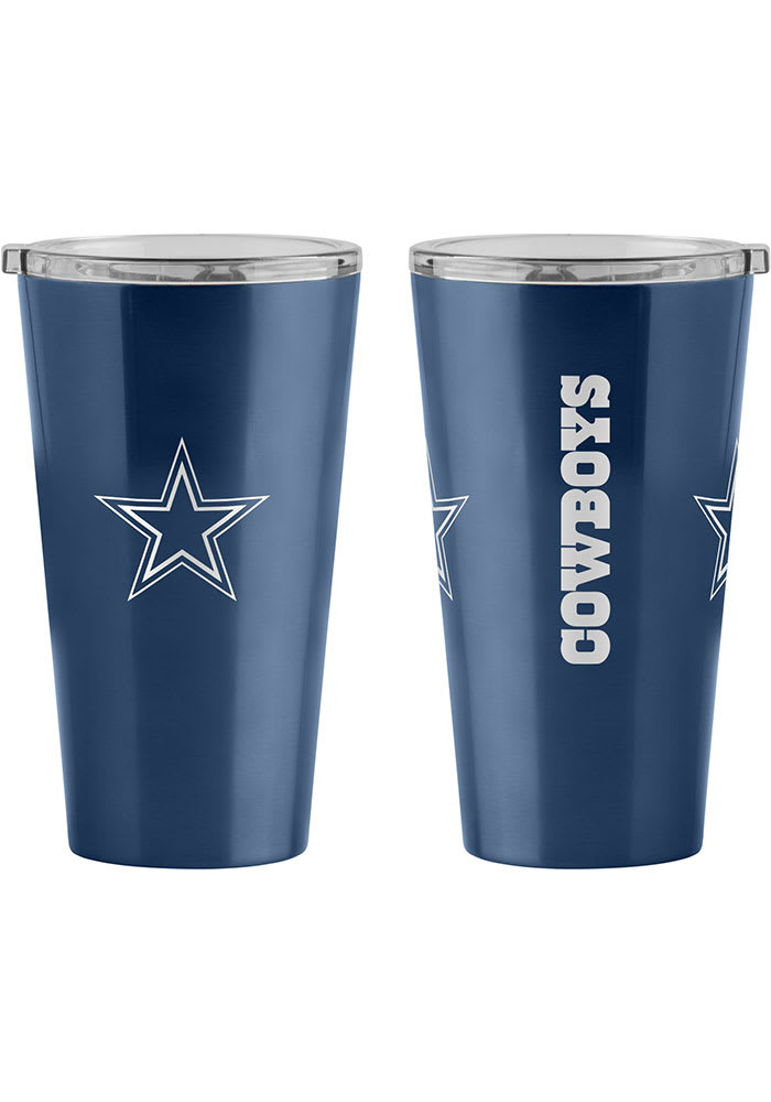 Dallas Cowboys 30oz Colorblock White Powder Coat Tumbler