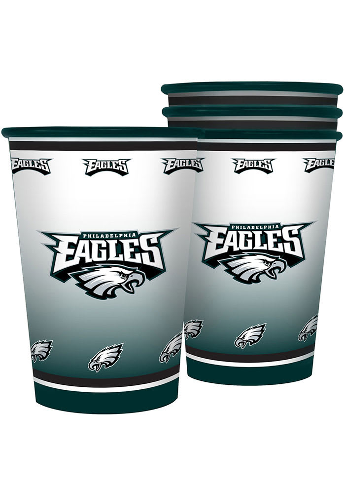 NFL Philadelphia Eagles Personalized 20 oz Black Stainless Steel Tumbler