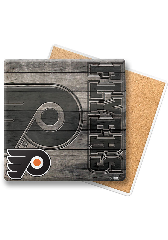 Philadelphia Flyers Wood Coaster