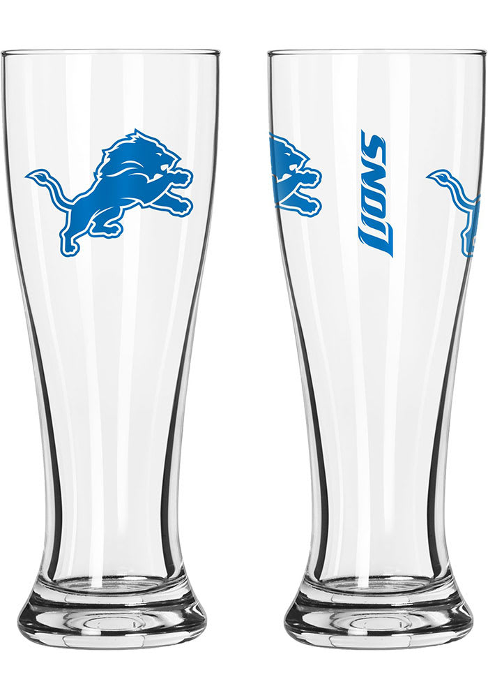 Detroit Lions - Pilsner Beer Glass Gift Set