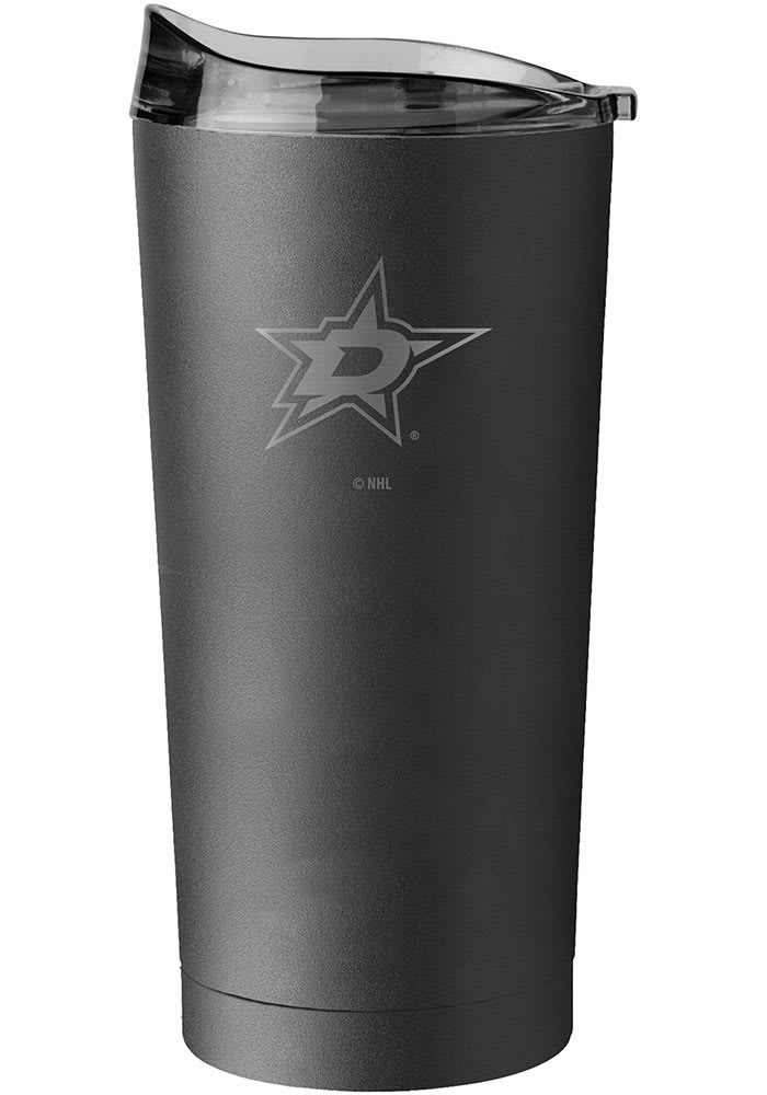 Dallas Stars 20 OZ Black Powder Coat Tumbler