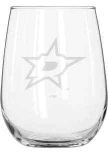 Dallas Stars 16 OZ Frost Curved Stemless Wine Glass