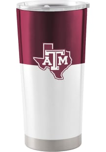 Texas A&amp;M Aggies 20oz Colorblock Stainless Steel Tumbler - Maroon