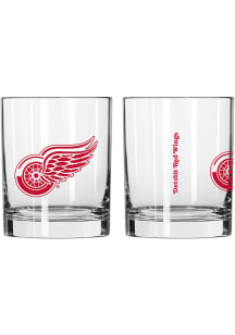 Detroit Red Wings 14 OZ Gameday Rock Glass