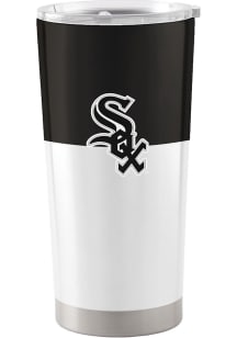 Chicago White Sox 20oz Colorblock Stainless Steel Tumbler - Black