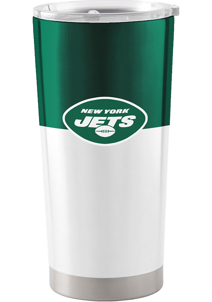 New York Jets 20oz Colorblock Stainless Steel Tumbler - Green