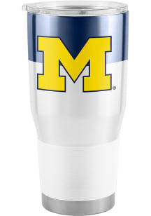 Michigan Wolverines 30oz Colorblock Stainless Steel Tumbler - Blue