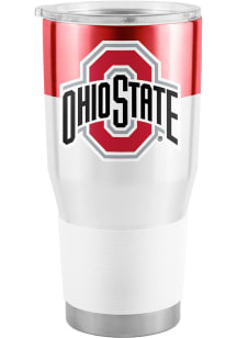 Red Ohio State Buckeyes 30oz Colorblock Stainless Steel Tumbler